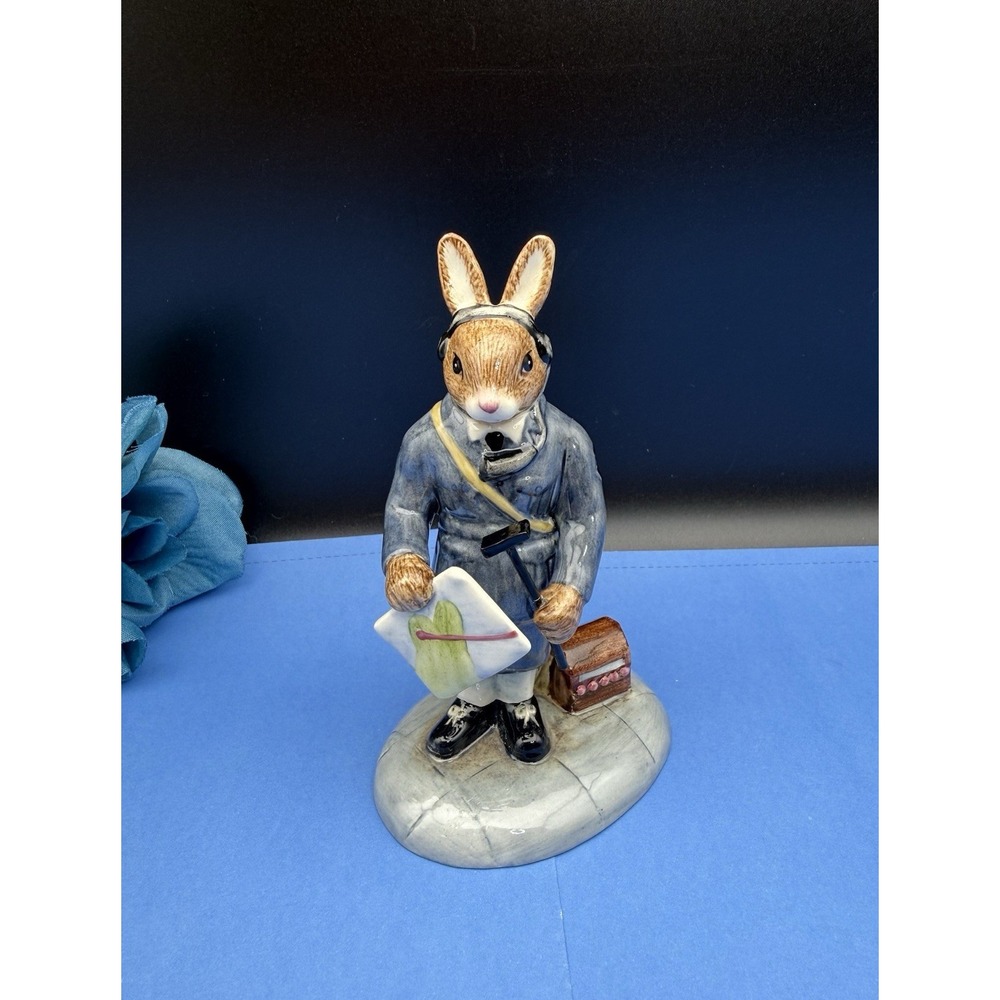 Royal Doulton Bunnykins - World War II Collection - Air Controller DB382 Mint